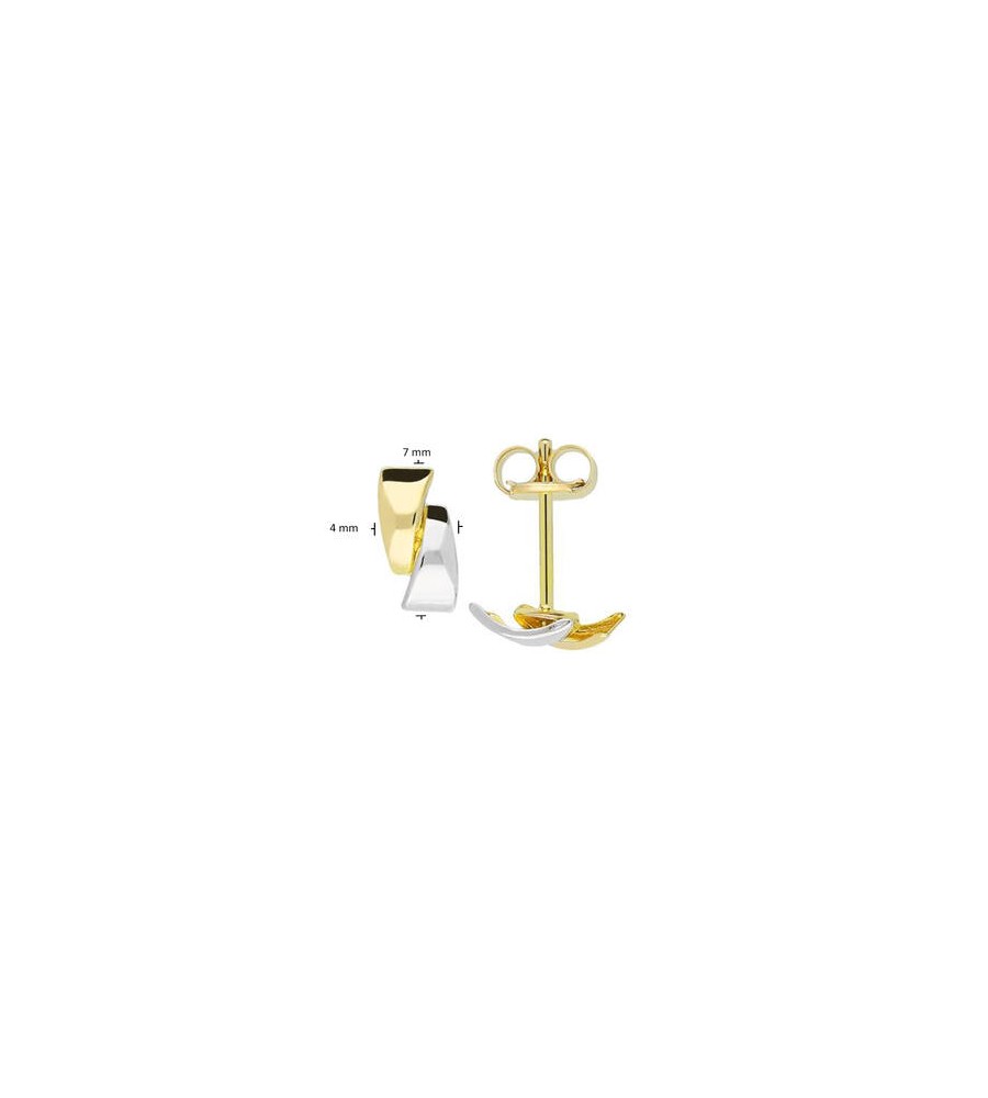 Gouden oorknopjes fantasie