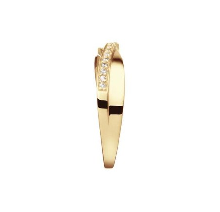 Gouden damesring met zirkonia 214.1028