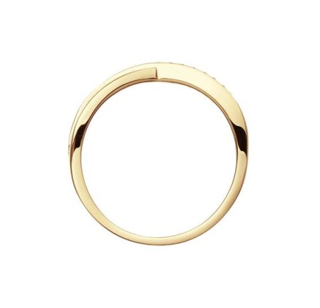 Gouden damesring met zirkonia 214.1028
