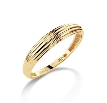 Gouden fantasie ring  214.0176