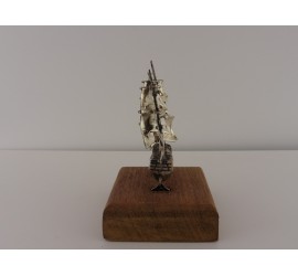 Zilveren miniatuur Zeilschip