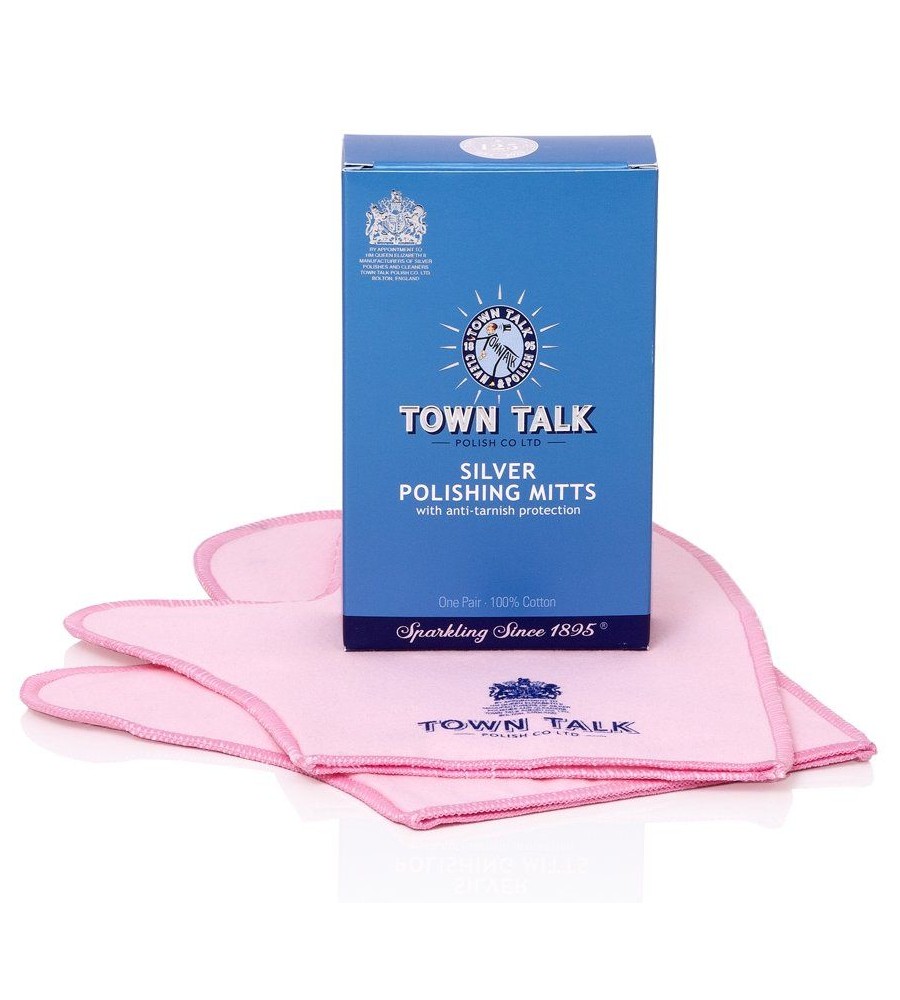 Town Talk zilver poetshandschoenen Town Talk zilver poetshandschoenen
