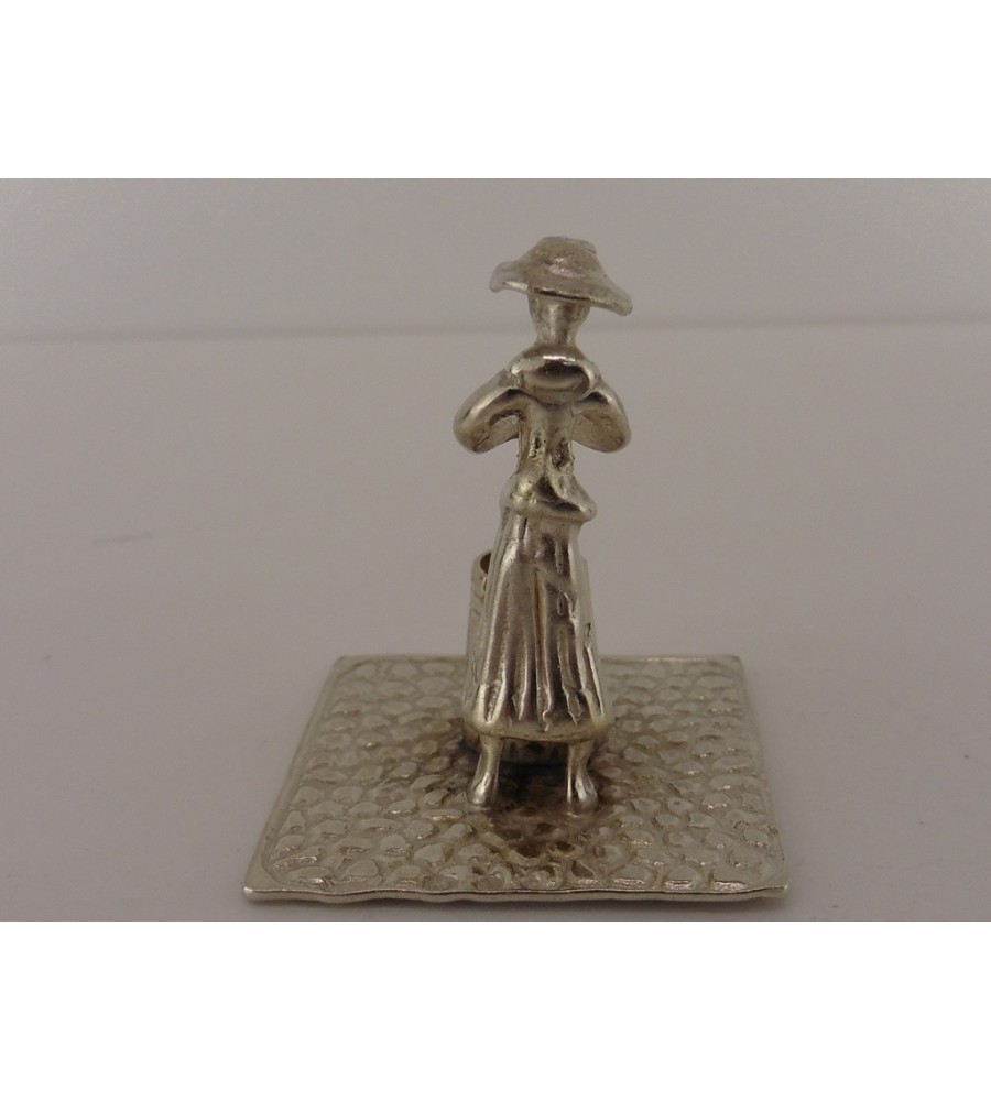 Zilveren miniatuur Karnen