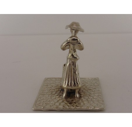 Zilveren miniatuur Karnen