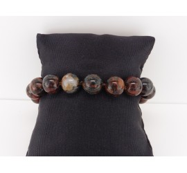 Jaspis armband met gouden slot