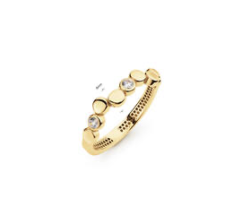 Gouden damesring met zirkonia  214.0102