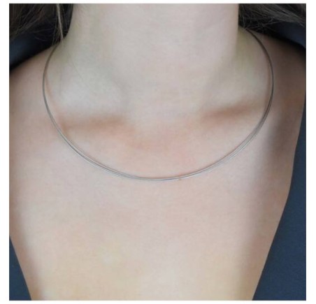 Boccia collier draadspang 0804-01