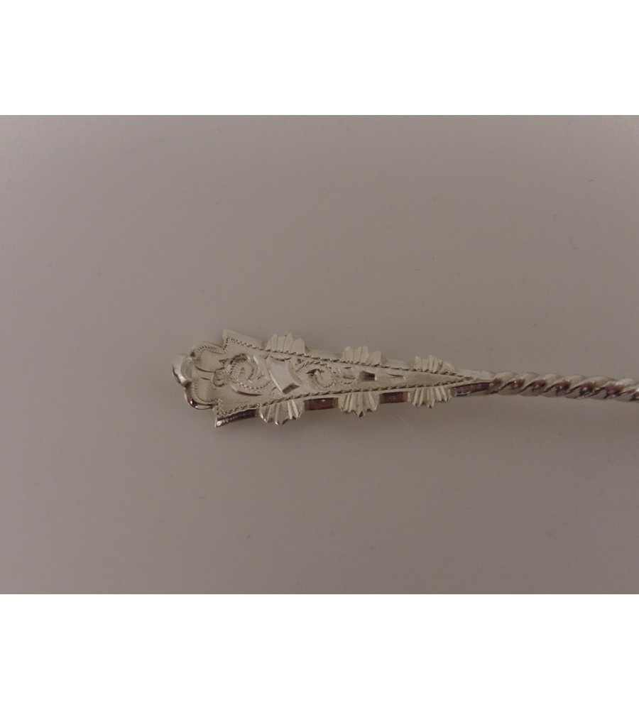 6 zilveren vorkjes Hanekam