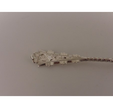 6 zilveren vorkjes Hanekam