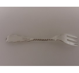 6 zilveren vorkjes Hanekam