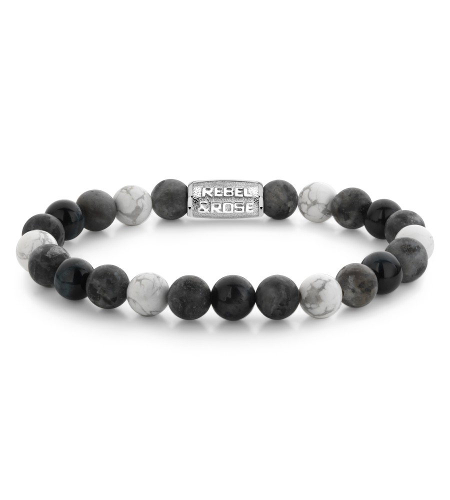 Rebel & Rose armband Stones Only - Ocean Rocks