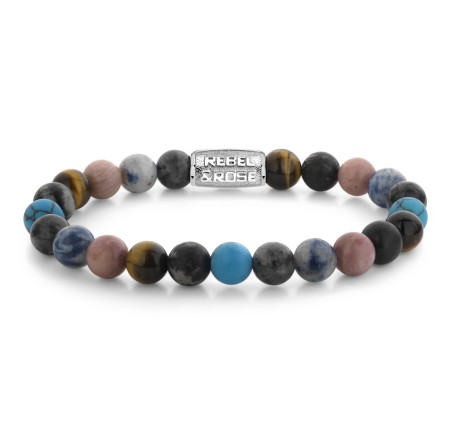 Rebel & Rose armband Stones Only - Ocean CoralRR-80117-S