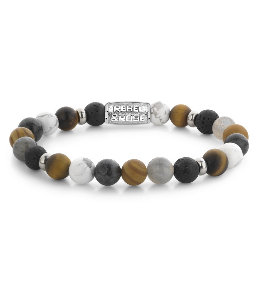 Rebel & Rose armband Stones Only - Mountain Cliff
