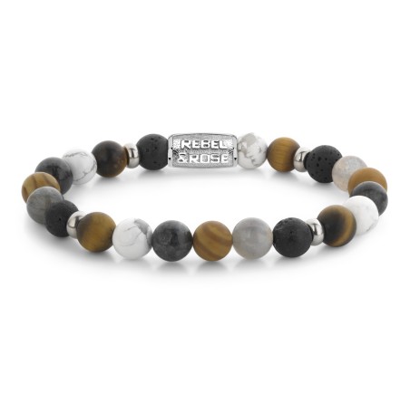 Rebel & Rose armband Stones Only - Mountain Cliff RR-80120-S