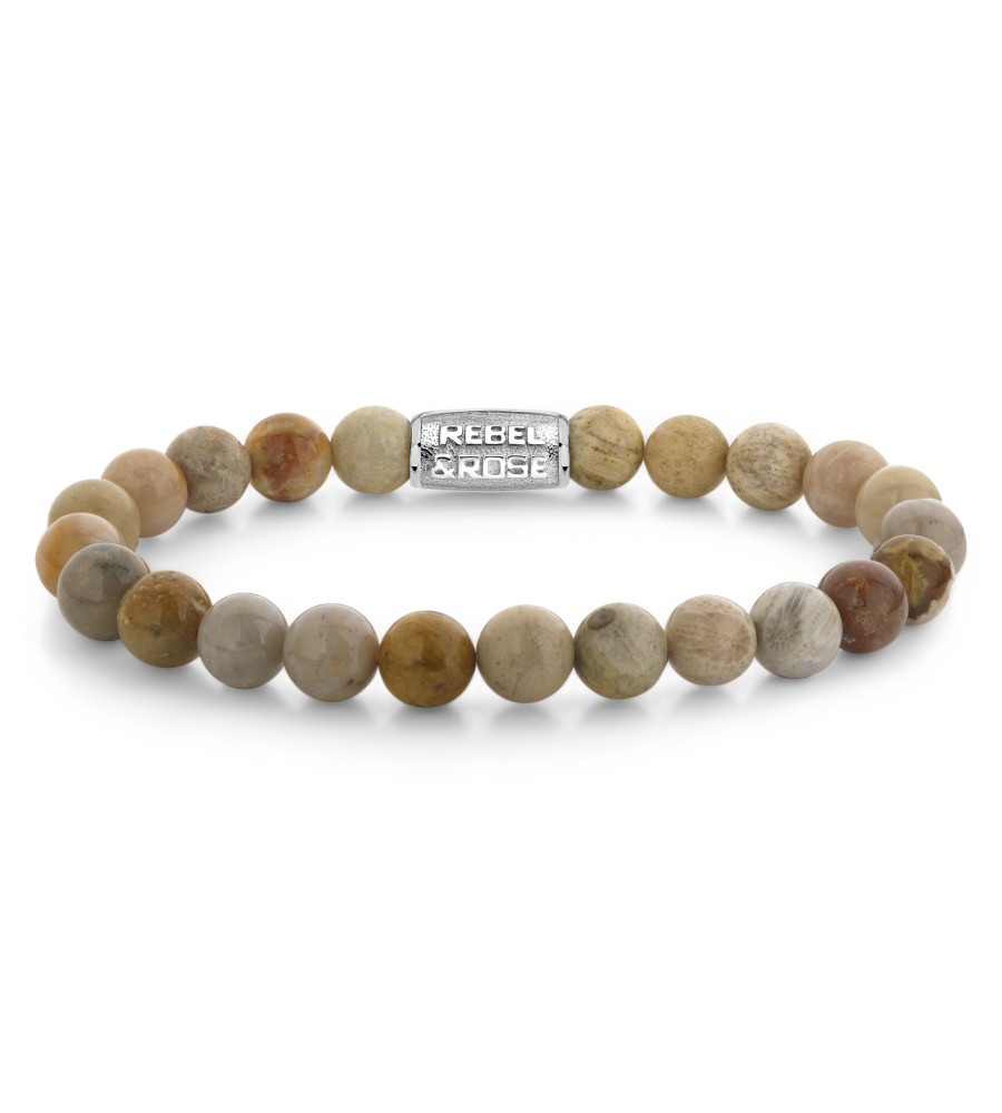 Rebel & Rose armband Stones Only - Desert Storm