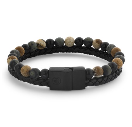 Rebel & Rose armband RR-M0059-S Autumn Storm