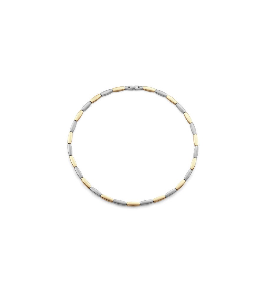 Boccia titanium collier bicolor
