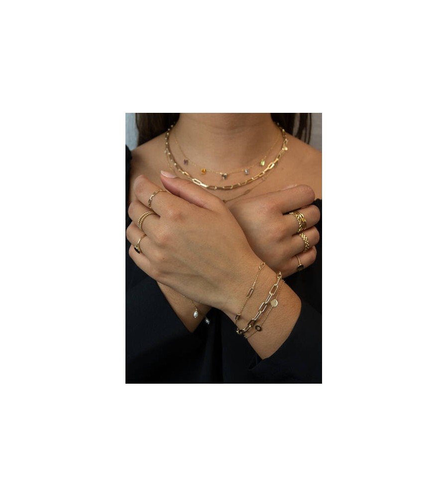 Jackie gouden armband Las Ramblas