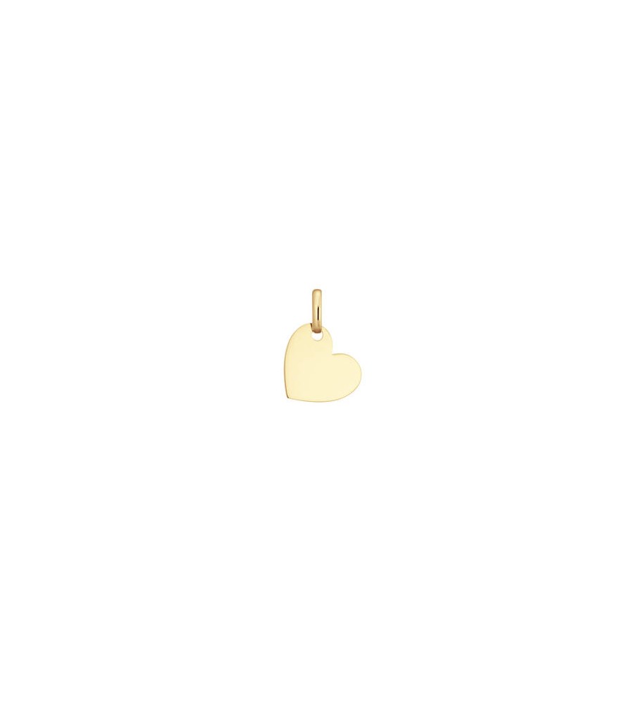 Gouden hanger hart