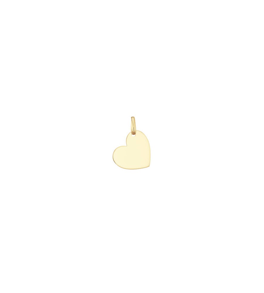 Gouden hanger hart