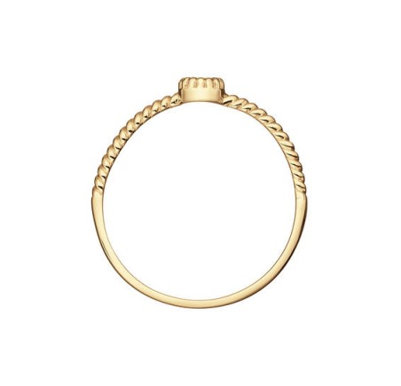 Jackie gouden damesring Grimaldi Blue Topaz JKR25.512