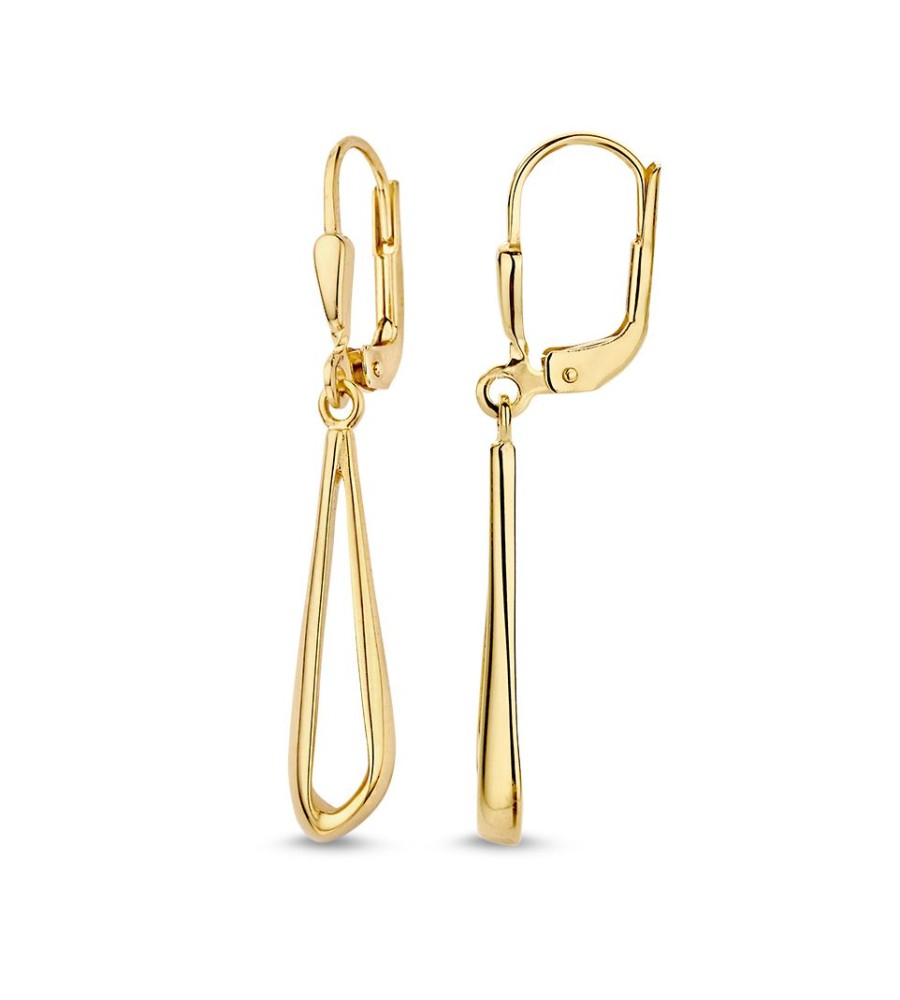 Gouden oorhangers