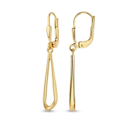 gouden oorhangers