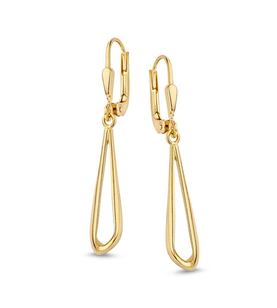 Gouden oorhangers
