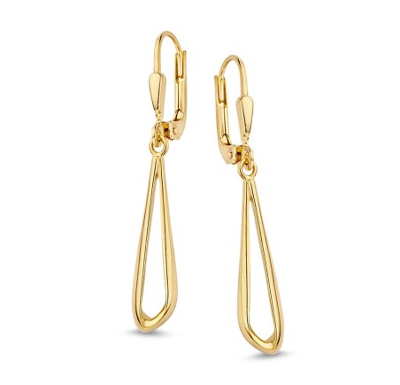 gouden oorhangers
