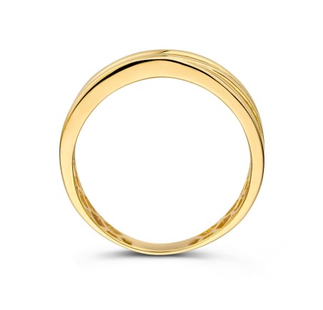 Gouden damesring fantasie RM108164