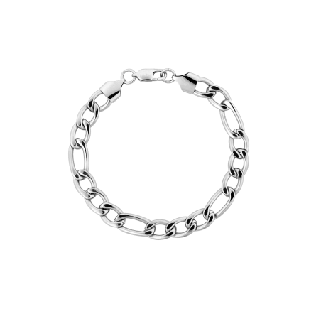 Aze armband Figaro Eight Inox  AZ-BM011-A
