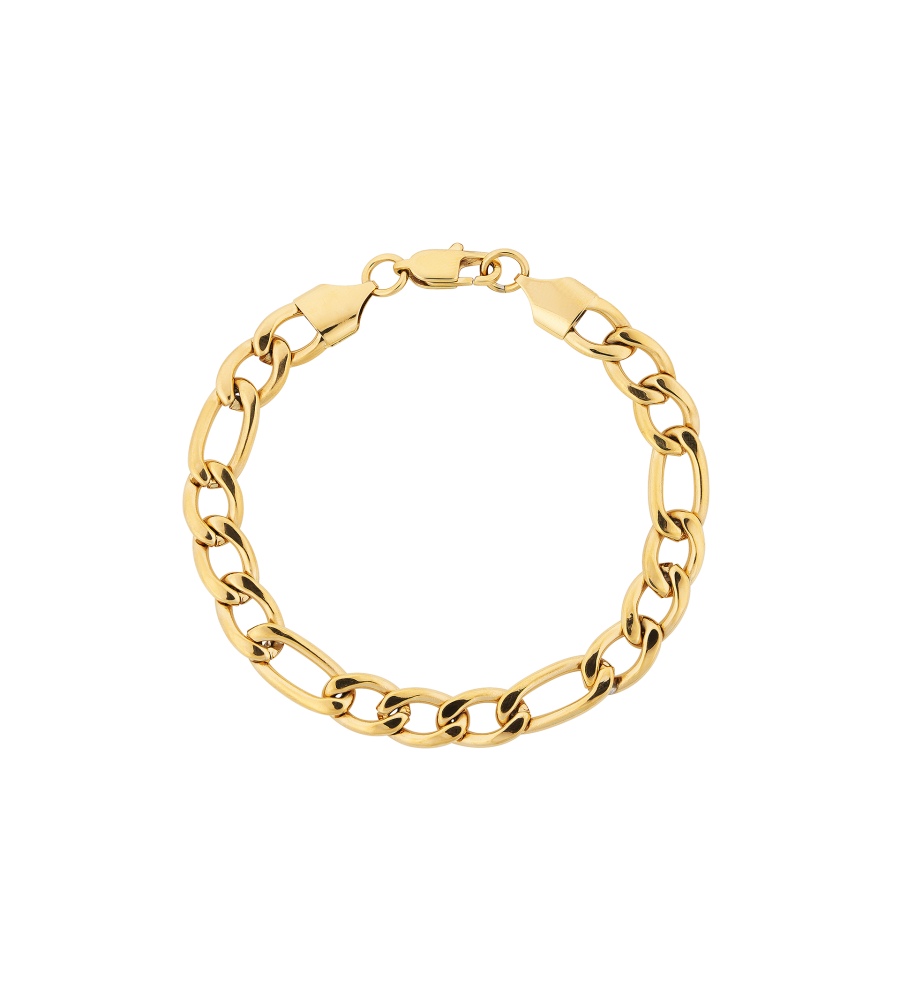 Aze armband Figaro Eight Dore