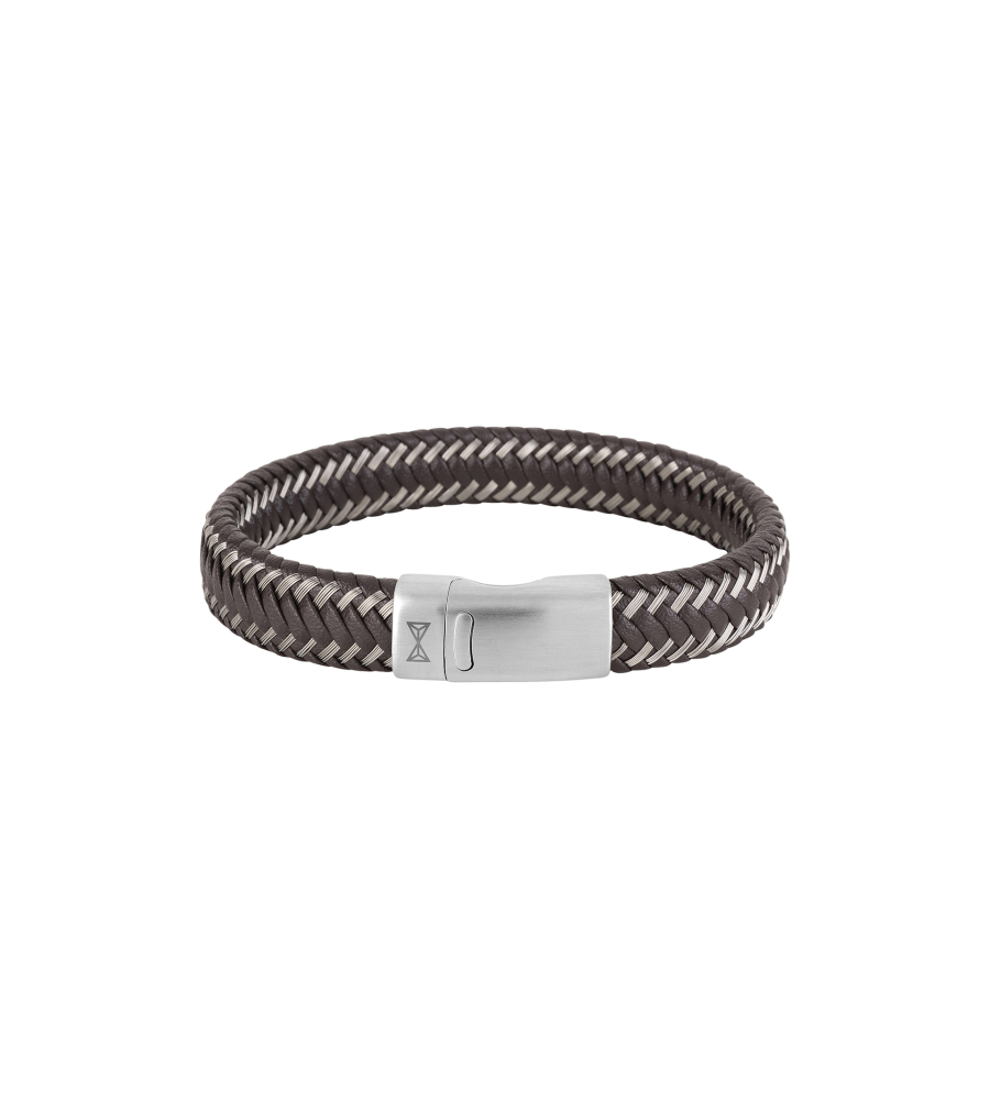 Aze armband Iron John Metal Brown