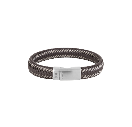 Aze armband Iron John Metal Brown AZ-BL007-F