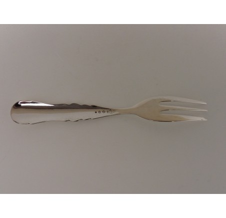 12 zilveren gebaksvorkjes