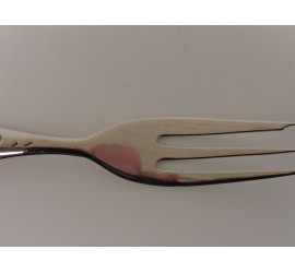 12 zilveren gebaksvorkjes