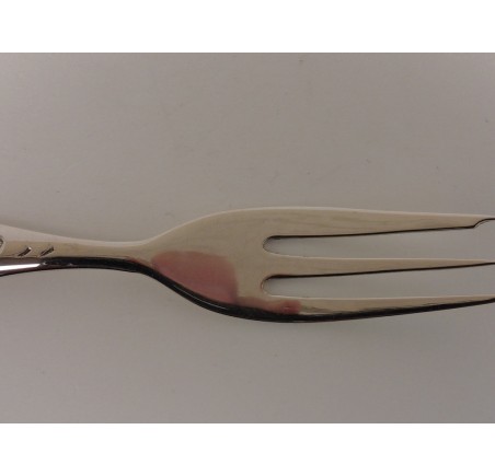 12 zilveren gebaksvorkjes