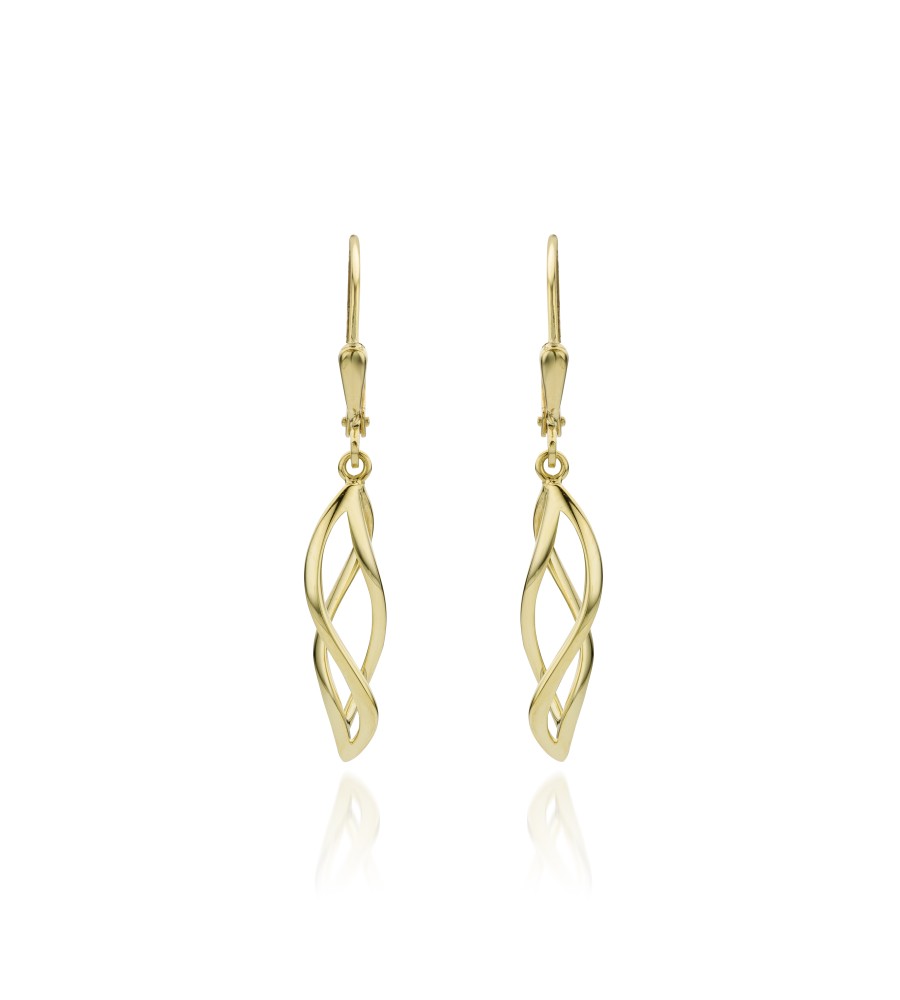 Gouden oorhangers