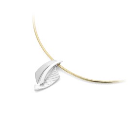 Zilveren hanger mat/glanzend