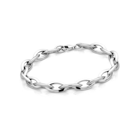 Zilveren armband fantasie 000918