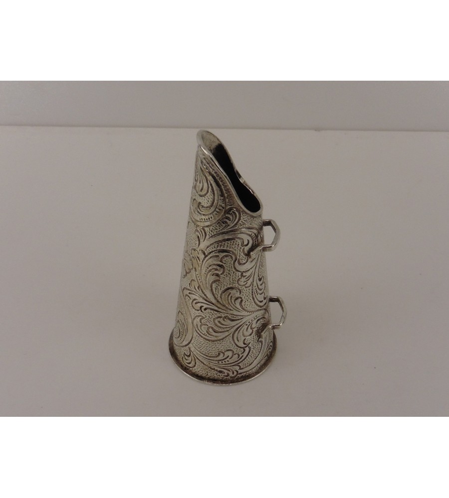 Zilveren miniatuur kolenkit