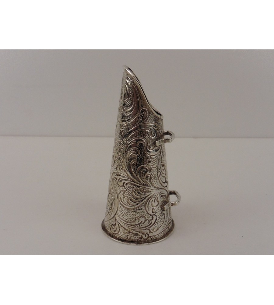 Zilveren miniatuur kolenkit