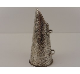 Zilveren miniatuur kolenkit
