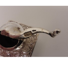 Zilveren miniatuur Koffiemolen