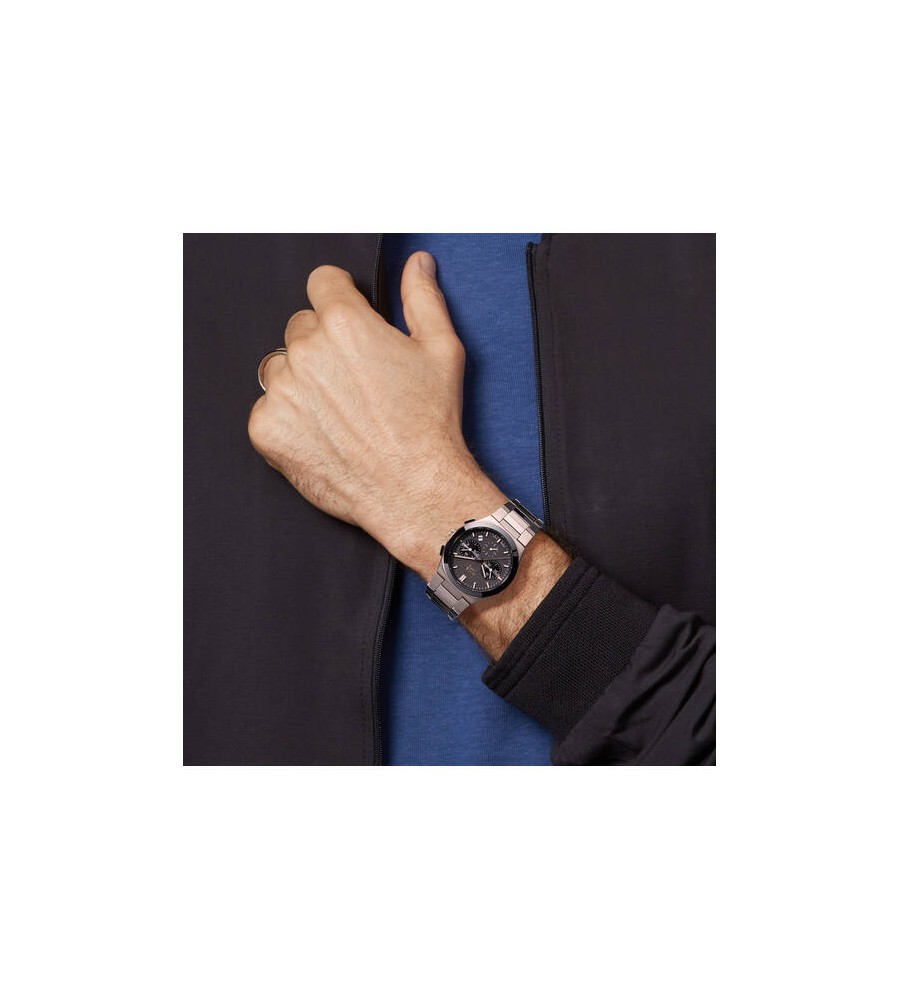 Boccia titanium herenhorloge chronograaf