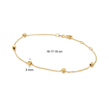 Jackie gouden armband Rembrandt JKB25.554