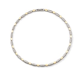 Boccia collier titanium bicolor 08090-02