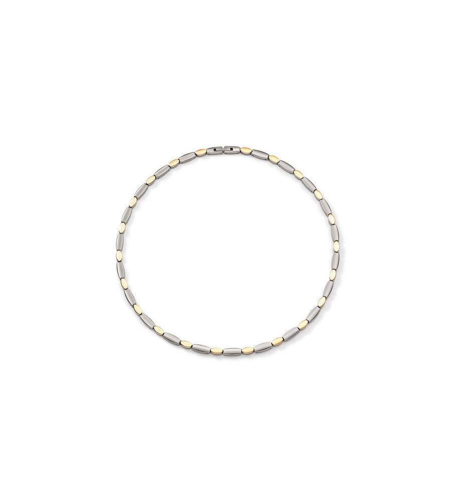 Boccia titanium collier bicolor