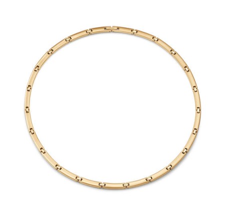 Boccia titanium collier verguld 08089-03