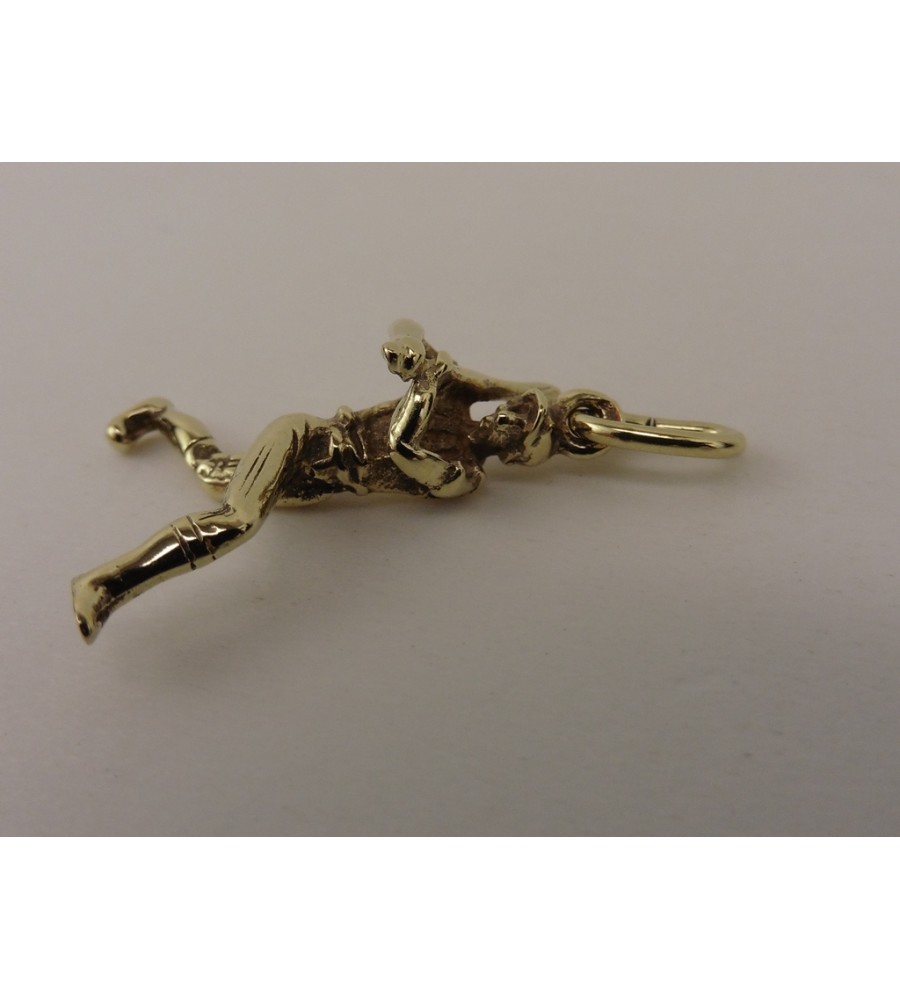 Gouden hanger honkbal